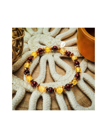 "Power Boost" - Citrine & Grenat