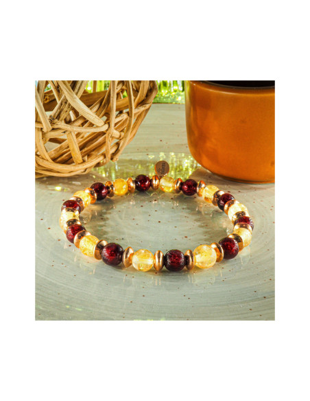 "Power Boost" - Citrine & Grenat