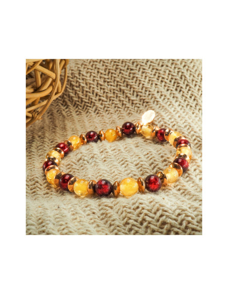 "Power Boost" - Citrine & Grenat