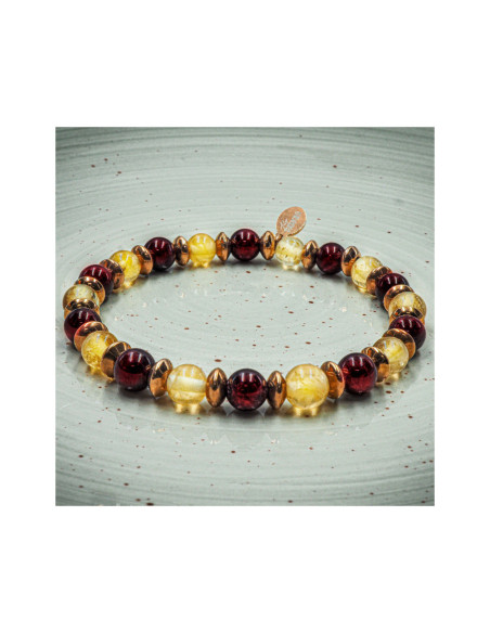 "Power Boost" - Citrine & Grenat