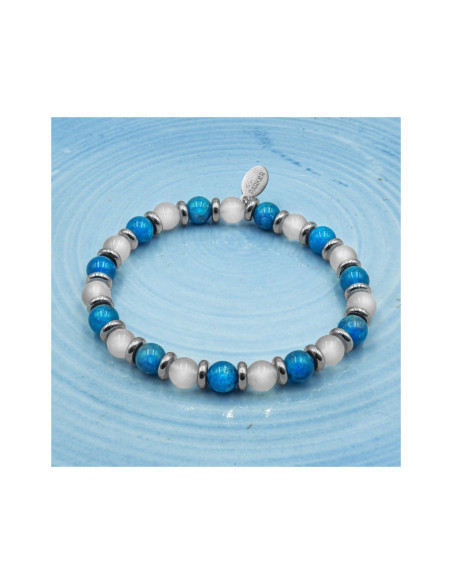 "Stop Fringale" - Apatite & Pierre de lune