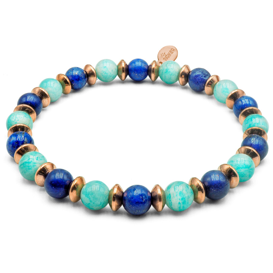 "Croissance Harmonieuse" - Lapis Lazuli & Amazonite