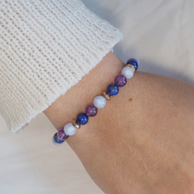 "Calme Intérieur" - Calédoine bleue, Lapis Lazuli &... 2