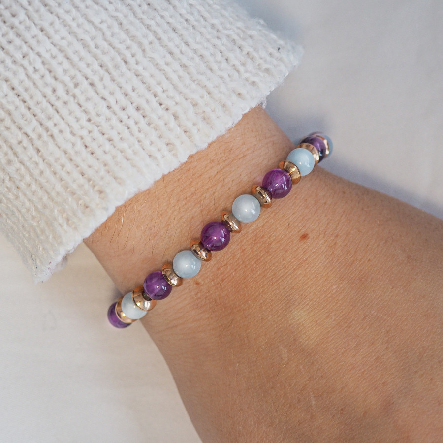 "Équilibre Parfait" - Aigue Marine &...