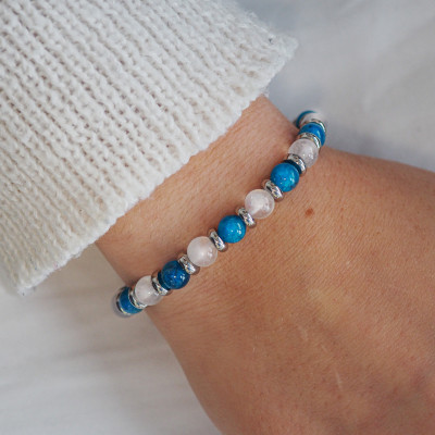 "Stop Fringale" - Apatite & Pierre de lune 2