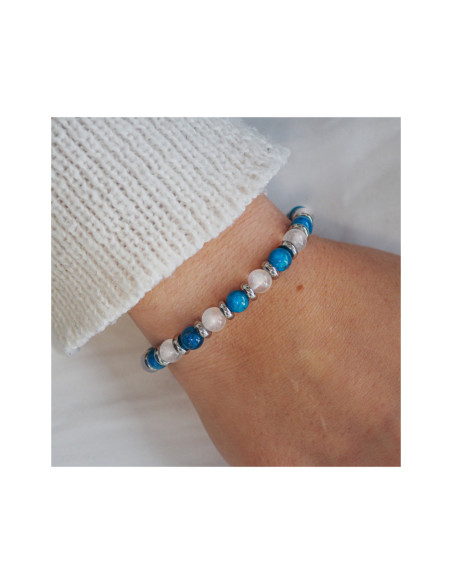 "Stop Fringale" - Apatite & Pierre de lune