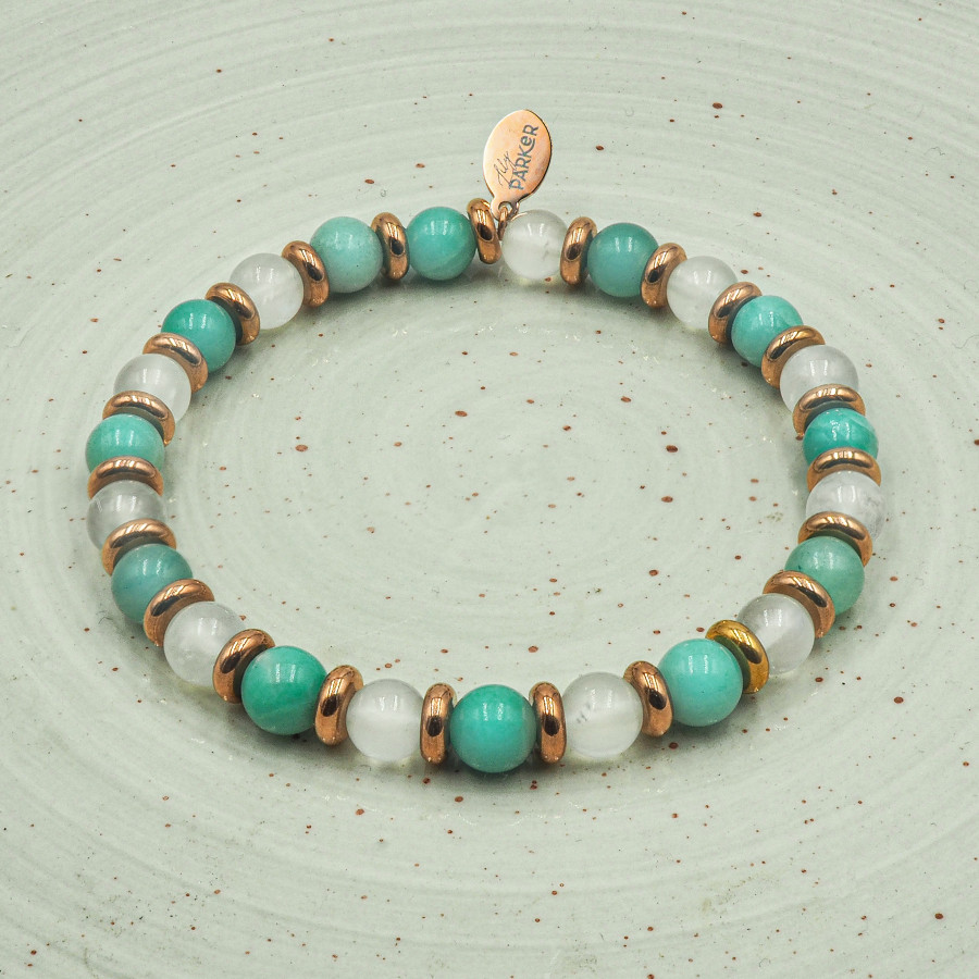 "Essence Féminine" - Amazonite &...